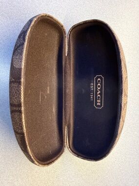 Coach Eyeglasses Case Hard Clamshell